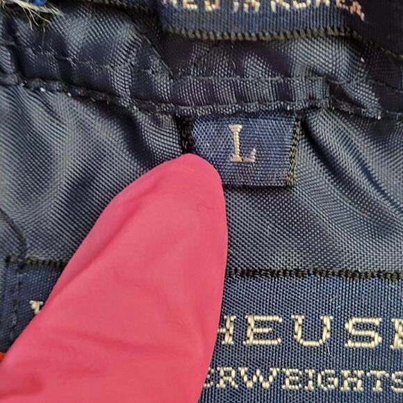 Vintage 90s Van-Heusen Western Plaid Shirt Large 24x29 Baggy - Picture 6 of 11